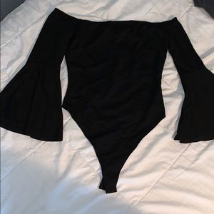 Lulus off the shoulder bodysuit